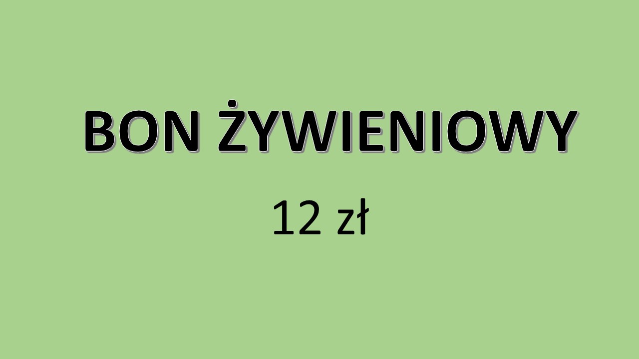 Zaproszenie do składania ofert na bony żywieniowe na rok 2021